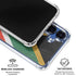 South Africa Flag Distressed Galaxy S25 Clear Case